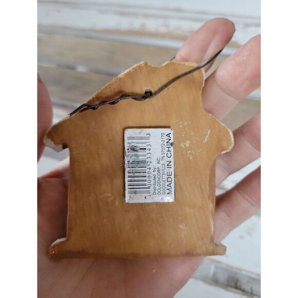 Gingerbread cookie house home ornament vintage Xmas holiday tree - Picture 5 of 8